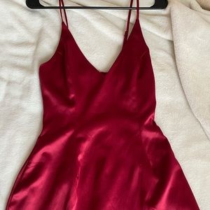 Burgundy Laura’s Boutique Selena Dress